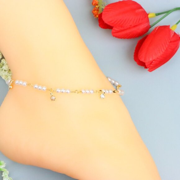 Handmade Anklet – A Stylish Choice for Women, Thoughtful Gift Idea, EVCH1715 - Picture 6 of 10